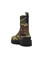 Balenciaga Strike Boot L20 in Dark Camo, view 3, click to view large image.