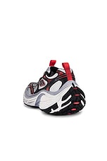 Balenciaga 10xl Sneaker in Grey, White, & Red, view 3, click to view large image.