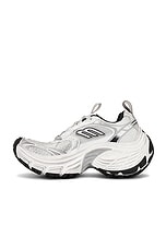 Balenciaga 10xl Sneaker in White, Black, & Grey, view 5, click to view large image.