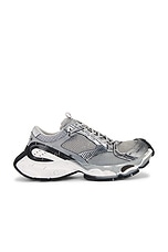 Balenciaga STAPLER スニーカー - Grey, Silver, Black, & White
