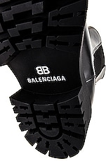 Balenciaga Tractor Bootie L20 in Black, view 6, click to view large image.