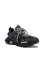 Balenciaga Track Sneaker in Black, view 2, click to view large image.
