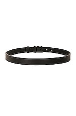 Balenciaga Bb 25 Belt in Black, view 2, click to view large image.