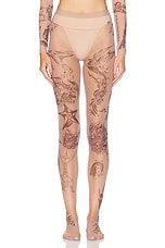 Balenciaga Tattoo Tight in Light Beige, view 1, click to view large image.