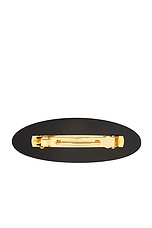 Balenciaga Hairclip in Black & Gold, view 3, click to view large image.
