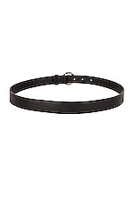 Balenciaga Circled BB Belt in Black, view 2, click to view large image.