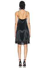 Balenciaga Slip Dress in Black, view 3, click to view large image.