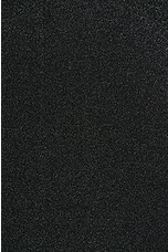Balenciaga Lurex Halter Dress in Black, view 4, click to view large image.