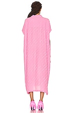 Balenciaga Rawcut Dress in Pink, view 3, click to view large image.