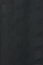 Balenciaga Pyjama Dress in Black, view 5, click to view large image.