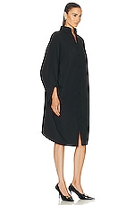 Balenciaga Swing Dress in Black, view 2, click to view large image.