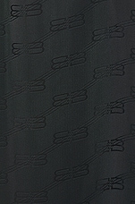Balenciaga Cut Sleeveless Dress in Black, view 4, click to view large image.