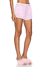 Balenciaga Running Short in Pink, view 2, click to view large image.