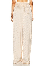 Balenciaga Pyjama Pant in Champagne Beige, view 3, click to view large image.