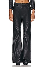 Balenciaga Flared Pant in Black, view 1, click to view large image.