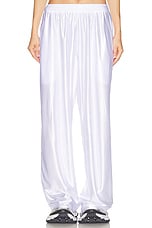 Balenciaga Baggy Sweatpant in White, view 1, click to view large image.