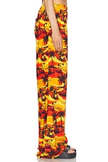 Balenciaga Pyjama Pant in Orange, view 3, click to view large image.