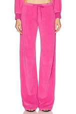Balenciaga Tracksuit Pant in Dark Pink, view 1, click to view large image.