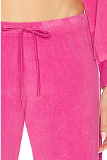 Balenciaga Tracksuit Pant in Dark Pink, view 6, click to view large image.
