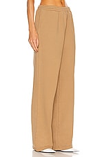 Balenciaga BB Corp Jogging Pant in Oat, view 2, click to view large image.
