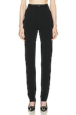 Balenciaga Stretch Pant in Black, view 1, click to view large image.