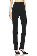 Balenciaga Stretch Pant in Black, view 2, click to view large image.