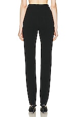 Balenciaga Stretch Pant in Black, view 3, click to view large image.
