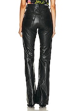 Balenciaga Bootcut Pant in Black, view 3, click to view large image.