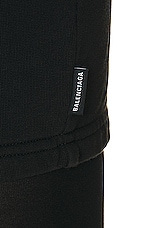 Balenciaga Boucle Mini Skirt in Black, view 5, click to view large image.