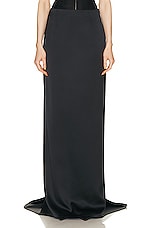 Balenciaga Maxi Skirt in Black, view 1, click to view large image.