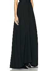 Balenciaga Maxi A Line Skirt in Black, view 2, click to view large image.