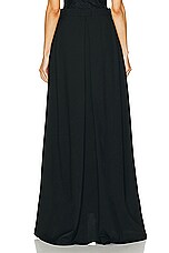 Balenciaga Maxi A Line Skirt in Black, view 3, click to view large image.