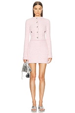 Balenciaga Mini Skirt in Pink, view 5, click to view large image.