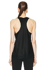 Balenciaga Slip Top in Black, view 3, click to view large image.