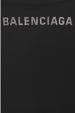 Balenciaga Medium Fit T-Shirt in Faded Black, view 7, click to view large image.