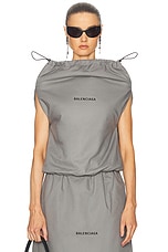 Balenciaga Shoe Bag Top in Balenciaga Grey, view 1, click to view large image.