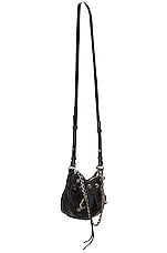 Balenciaga Mini Le Cagole Chain Bag in Black, view 4, click to view large image.
