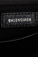 Balenciaga Mini Le Cagole Chain Bag in Black, view 6, click to view large image.