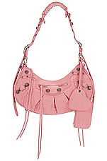 Balenciaga Small Le Cagole Shoulder Bag in Sweet Pink, view 1, click to view large image.