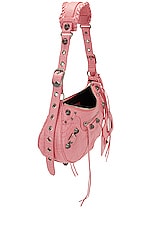 Balenciaga Small Le Cagole Shoulder Bag in Sweet Pink, view 5, click to view large image.