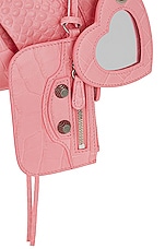 Balenciaga Small Le Cagole Shoulder Bag in Sweet Pink, view 7, click to view large image.
