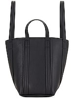 Balenciaga Everyday N/S Tote in Black & White, view 2, click to view large image.