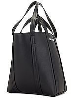 Balenciaga Everyday N/S Tote in Black & White, view 3, click to view large image.