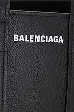 Balenciaga Everyday N/S Tote in Black & White, view 7, click to view large image.