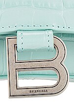 Balenciaga Hour Wallet in Green Aqua, view 8, click to view large image.