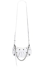 Balenciaga Mini Le Cagole Bag in Optic White, view 1, click to view large image.