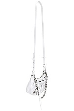 Balenciaga Mini Le Cagole Bag in Optic White, view 4, click to view large image.