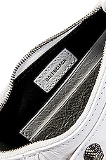 Balenciaga Mini Le Cagole Bag in Optic White, view 6, click to view large image.