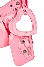 Balenciaga XS Le Cagole Faux Leather Shoulder Bag in Sweet Pink, view 6, click to view large image.
