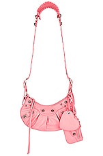 Balenciaga XS Le Cagole Shoulder Bag in Sweet Pink, view 1, click to view large image.